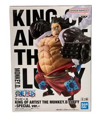 美品 バンダイ ONE PIECE KING OF ARTIST モンキー・D・ルフィ -スペシャル ver.- フィギュア