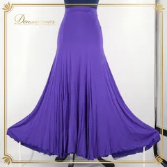 【社交ダンス】チャコット　Dance Sport　パープル スタンダードドレス 社交ダンスドレス スタンダードドレス⭐️イージーオーダードレス