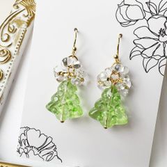 ☆❤️ 蝶々 蝶 花 じゃらじゃら パール ピアス イヤリング - メルカリ