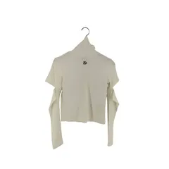 エピヌ epine ロゴ刺繍 タートルネック カットソー レディース 表記無 