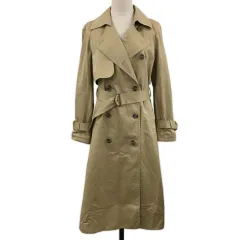 スライ SLY コート トレンチ ダブル ロング ベルト 無地 長袖 1 ベージュ
