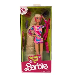 バービー トータリー・ヘア 25周年 リプロ 開封済み未使用品 T10630211