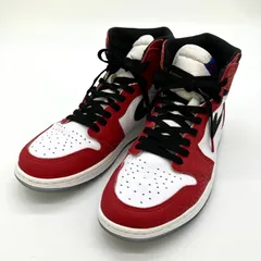 #602 NIKE  AIR  JORDAN 1 spiderman origin story ホワイト レッド 管理ID:TKTのサムネイル