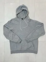 NEW ERA エッセンシャルズ 無地 フーディー グレー 2XL