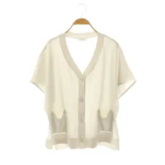 グローバルワーク GLOBAL WORK スッキレイさらさらカーディガン M シルバー色 /DO ■OS