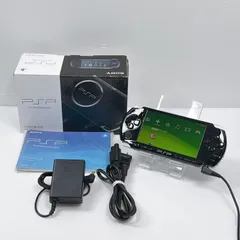 極美品 PSP 3000 ピアノブラック 遊べるセット 動作確認済み FW6.60 ソニー プレイステーション ポータブル SONY PlayStation Portable psp 箱付き