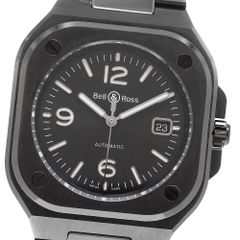 Bell & Ross BR05A-BL-CE/SCE Black Ceramic Date Automatic Men's Watch (Slightly Damaged Strap) _921232