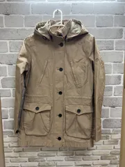 【H1-16】◇ Timberland  Sサイズ　マウンテンパーカー　ベージュ