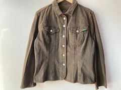 UNITED COLORS OF BENETTON Blue Family デニムジャケット ブラウン/L