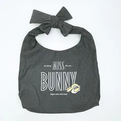 ディズニー ミス・バニー リボンハンドルトートバッグ ブラック バンビ ACCOMMODE アコモデ Disney