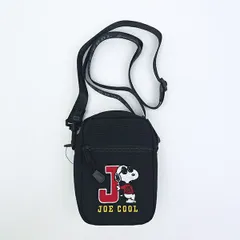 スヌーピー ジョークール 縦型ショルダーバッグ ブラック SNOOPY