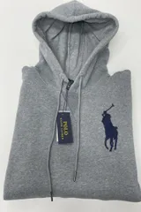 大人気　Polo Ralph Lauren ビッグポロパーカー (ポロ ラルフローレン) メンズ ビッグポニー刺繍 プルオーバー スウェット パーカー [並行輸入品]