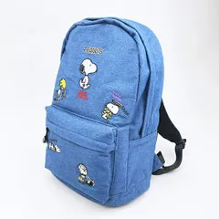 スヌーピー リュック バッグ ライトデニム SNOOPY