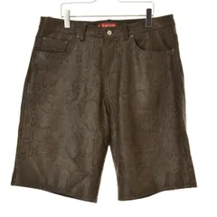 2025年最新】supreme Baggy Leather Shortの人気アイテム - メルカリ