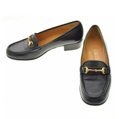 正規 グッチ GUCCI ホースビット ローファー ショートブーツ 36 1/2