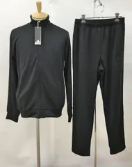 アディダス adidas スポーツウェア ジャージ 上下セット M JV6980 JV6984 AEROREADY ブラック 未使用 2511WS097