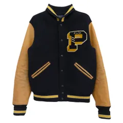 週末値下げ POLO Ralph Laurenスタジャン 美品 カウレザー ☆POLO RALPH LAUREN☆ Ralph's Coffee ベースボールジャケット (Ralph
