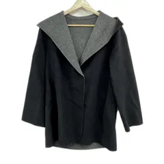 自由区/jiyuku(ジユウク) コート サイズ38 M レディース美品  - 黒 長袖/春/秋