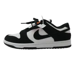 NIKE ナイキ FQ8249-100 DUNK LOW RETRO SE SUEDE PANDA' ダンクロー スエード パンダ スニーカー ホワイト系 ブラック系 28.5cm【極上美品】【中古】