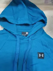 UNDER ARMOUR アンダーアーマー ブルー 裏起毛パーカー CH/P/SM