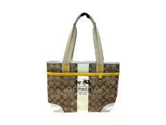 COACH (コーチ) シグネチャー ハンドバッグ 113549 ベージュ レディース/004