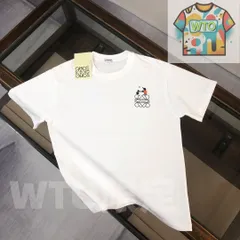 【本日限定特価】LOEWE  クルーネックTシャツ - 高品質コットンで快適な着心地 [本日特価|新品未使用品]