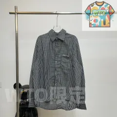 【本日限定特価】Balenciaga 春夏 グリッドシャツジャケット [本日特価|新品未使用品]
