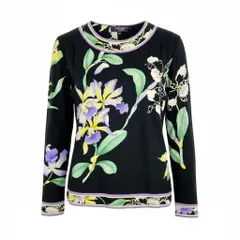 【未使用級】現行 LEONARD SPORTS カットソー トップス 花柄 M 未使用級】現行 LEONARD SPORTS カットソー トップス 花柄 M 未使用級