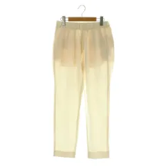 ジャーナルスタンダード JOURNAL STANDARD ウォッシャブルCLI/VISテーパードパンツ イージー 36 オフホワイト /MY ■OS