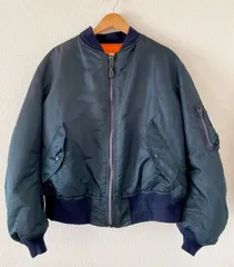 希少カラー★ 90s USA製 ALPHA MA-1 ネイビー M　C774 希少カラー☆ 90s USA製 ALPHA MA-1 ネイビー M C774 2025年最新