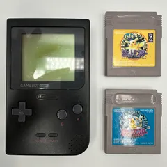 【E35-g】ゲームボーイポケット 本体 ソフト 2点 まとめ ポケモン