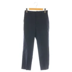 ユナイテッドアローズ UNITED ARROWS ドビー スリムパンツ テーパード 36 紺 ネイビー /AT ■OS