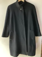 Chalet Blanc アンゴラ ロングコート ブラック