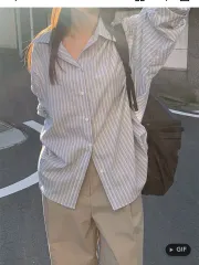 FEELINGS 颯 ストライプ シャツ