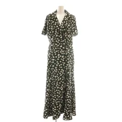 スナイデル SNIDEL ケープカラートレンチワンピース ロング 1 グリーン /DF ■OS