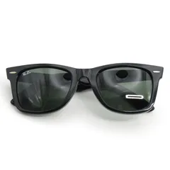 美品 Ray-Ban レイバン サングラス RB2140-F WAYFARER イタリア製 901 ブラック  54000091