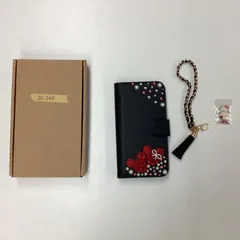 【4】24-048 iPhone 13 Pro ミッキー風デコ　手帳型