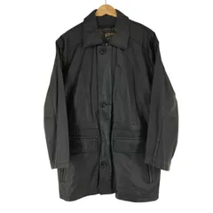 ユーズドフルギ USED古着 羊革レザーカーコート メンズ import：M 