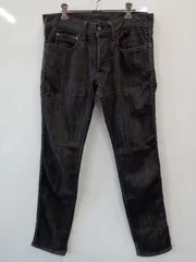 ピA71●International Gallery BEAMS●インターナショナルギャラリービームス●デニム●ストレート●パンツ●size表記なし●黒