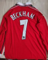 《正規品✖長袖》デビッド・ベッカム　マンチェスター　ユナイテッド　ユニフォーム 2025年最新】ベッカム ユニフォームの人気アイテム - メルカリ
