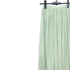 socolla ソコラ ウエストゴム ミントグリーン ロング スカート サイズ２ オールシーズン