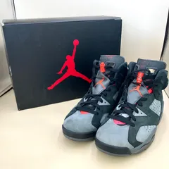 #500 NIKE PARIS SAINT GERMAIN AIR JORDAN 6 RETRO INFRARED ブラック グレー 管理ID:TKT