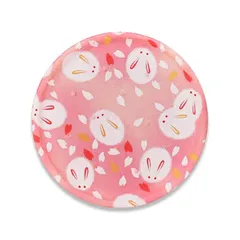 TATSU-CRAFT（タツクラフト） 友禅和紙 コースター 桜 雪うさぎ 食洗機対応 おしゃれ プラスチック 和モダン 和柄 友禅 和紙 京友禅 紙 和風 インテリア 茶たく 茶托 防水 撥水 業務用 カフェ ホテル レストラン 日本製
