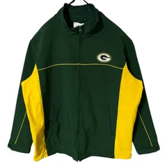 パッカーズ チームロゴ グリーン 2XL NFL ジャケット メンズ 古着 長袖