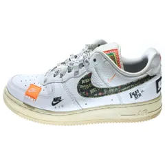 NIKE (ナイキ) AIR FORCE 1 07 PRM JDI エアフォース1 ジャスト ドゥ イット ローカットスニーカー ホワイト US8/26cm AR7719-100