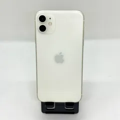 【並品】【純正バッテリー72%】 iPhone 11 64GB ホワイト 2516 SIMフリー