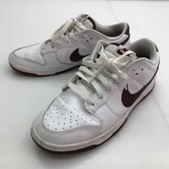 05w16280 ナイキ NIKE  DUNK LOW RETRO  ホワイト/ナイトマルーン  26.5cm US8.5 UK7.5 EU42 インドネシア製 メンズ  スニーカー  DV0831-102  【中古品】
