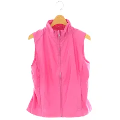 ラルフローレン RALPH LAUREN GOLF ジップアップベスト スタンドカラー S ピンク /AT ■OS