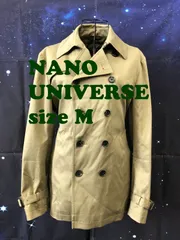 【美品】NANO UNIVERSE ナノユニバース トレンチ コート インナー メンズ ジャケット アウター M