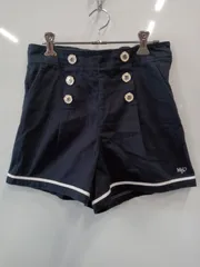 ピA73●mezzo piano junior●メゾピアノジュニア●ショートパンツ●アジャスター付●sizeL●黒
